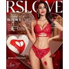 image:imageRSLOVE Womens Lingerie Sets Sexy  Lace Bra and Panty Sets for Women 2 Piece Heart Lingerie for Women FloralRed
