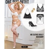 image:imageRSLOVE Womens Thigh High Stockings  40D Antiskid Silicone Backseam Stockings Perfect for Daily amp PartyWhite